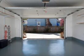 Interior of a Clean Garage — Northfield,-IL — Raynor-Door-Company
