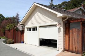 Garage Entrance with Sectional Doors — Northfield,-IL — Raynor-Door-Company
