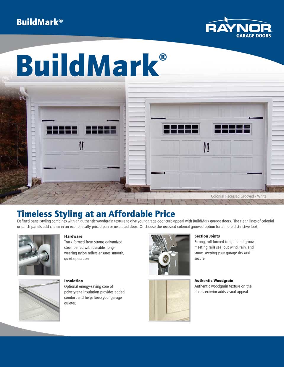 BuildMark Cover Northfield, IL — Raynor Door Company