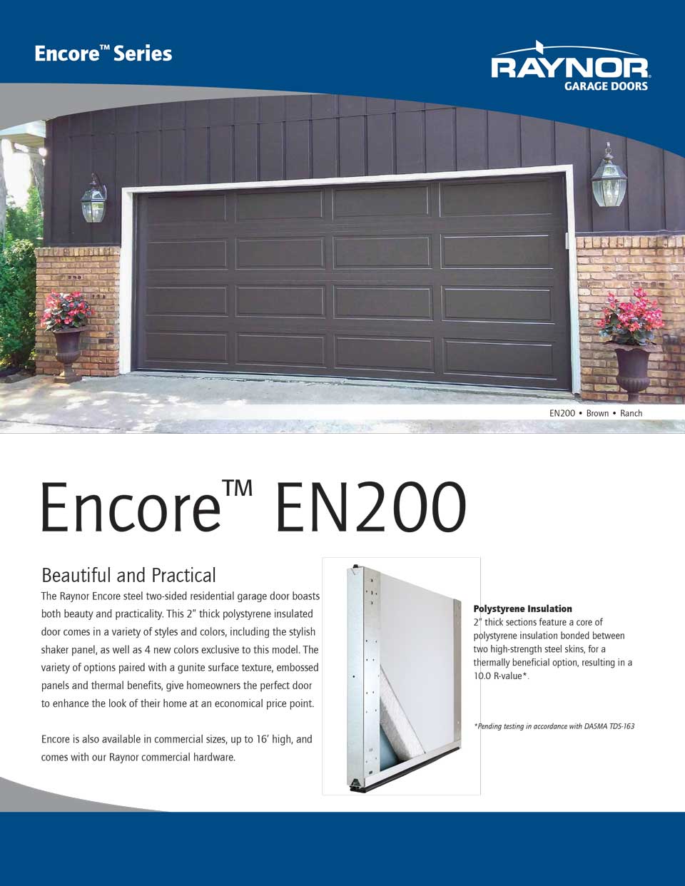 Encore Cover— Northfield, IL — Raynor Door Company