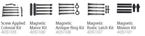 Decorative Hardware Kits — Northfield, IL — Raynor Door Company